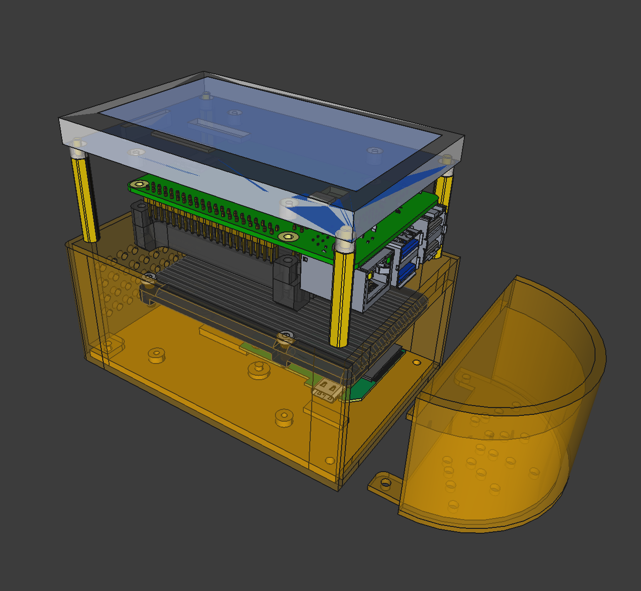 provisional fff case assembly