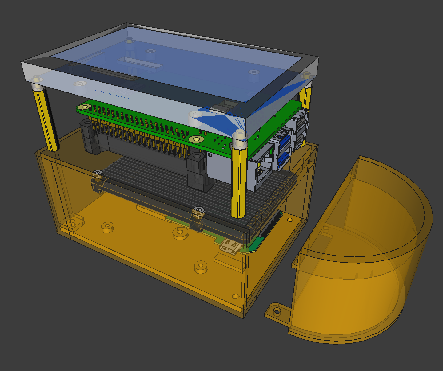 provisional fff case assembly